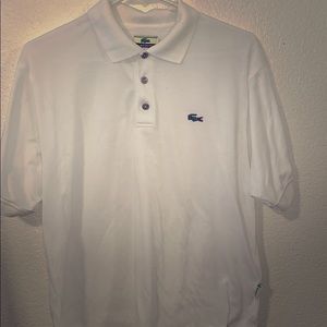 Lacoste Polo White Shirt